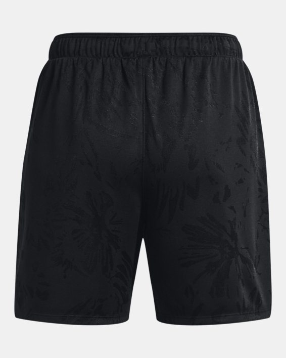 Women's UA Hoops Jacquard Shorts, Black, pdpMainDesktop image number 6